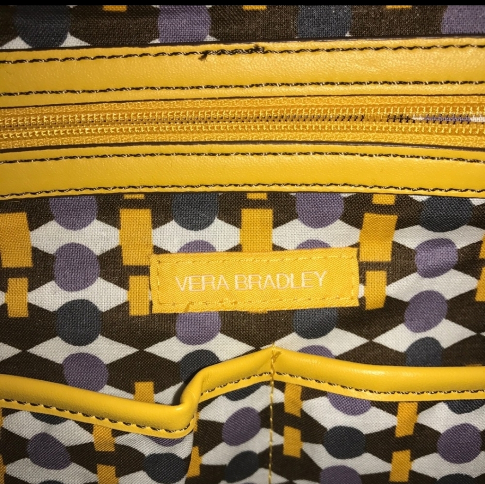 Vera Bradley Maize Python Print Bowler Handbag - image 4